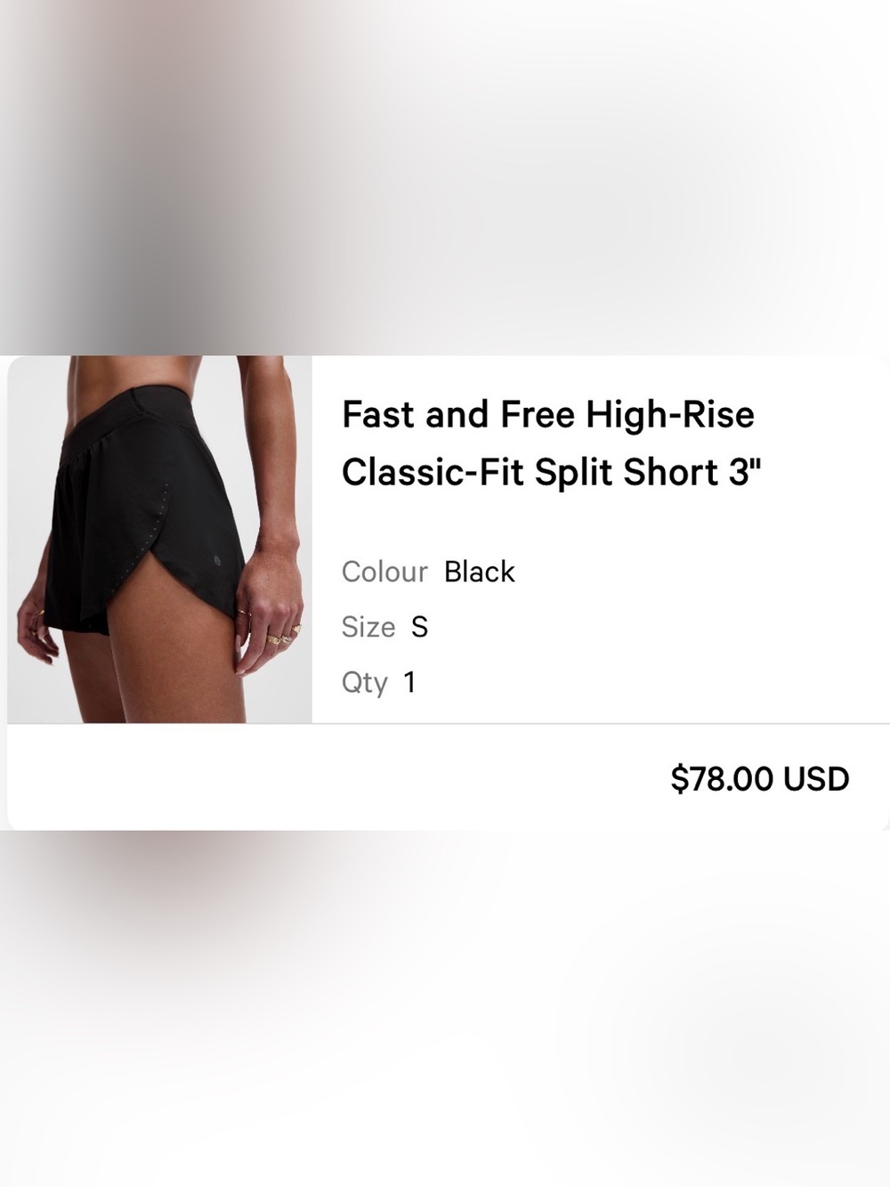Lululemon Fast and Free Shorts - Size Small